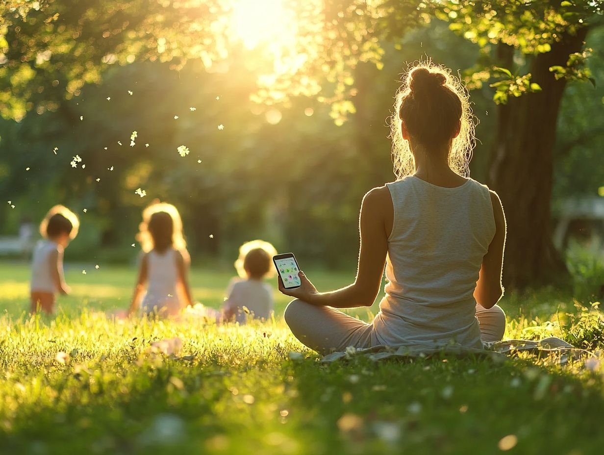 How Can These Apps Help Parents Incorporate Mindfulness into Their Daily Routine?