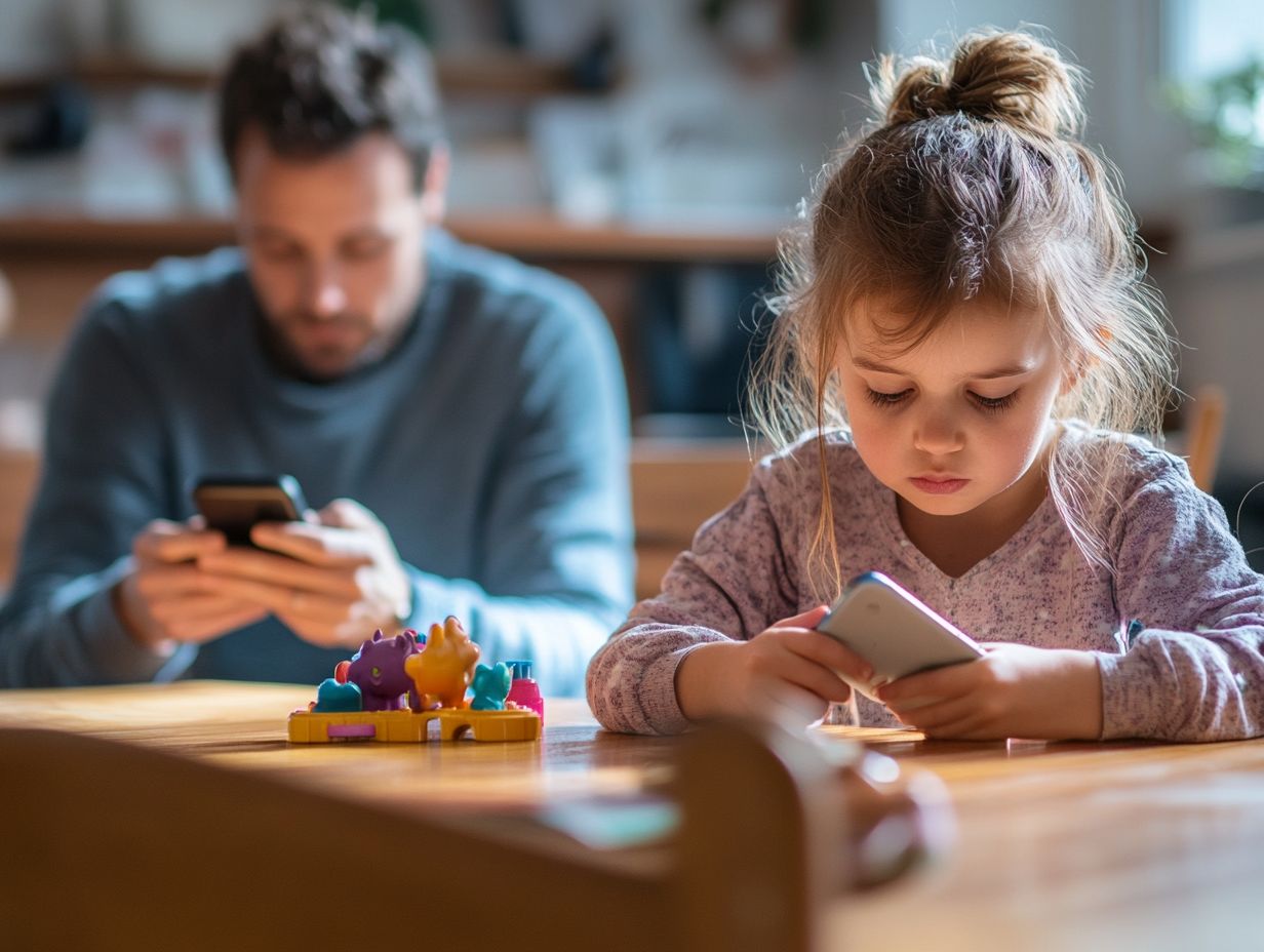 An infographic displaying the signs of not listening to your child.