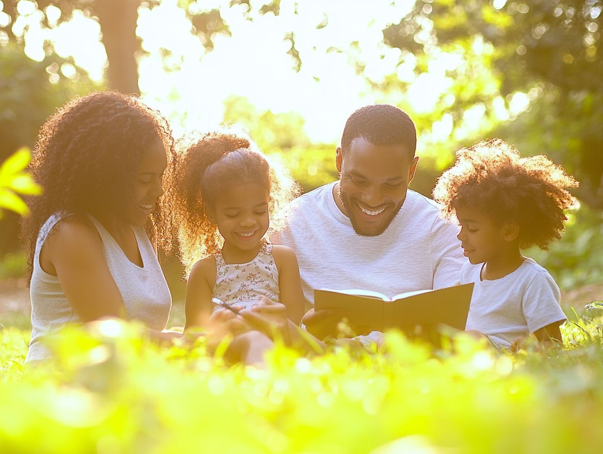 Children practicing mindfulness techniques to manage stress and anxiety