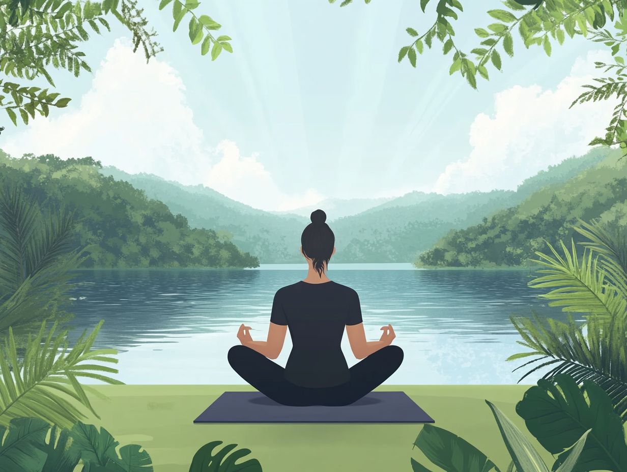 Combining visualization techniques with self-care practices to enhance well-being