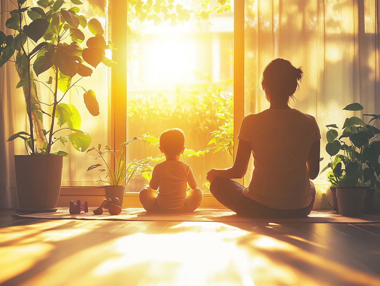 Illustration of Mindful Parenting Techniques