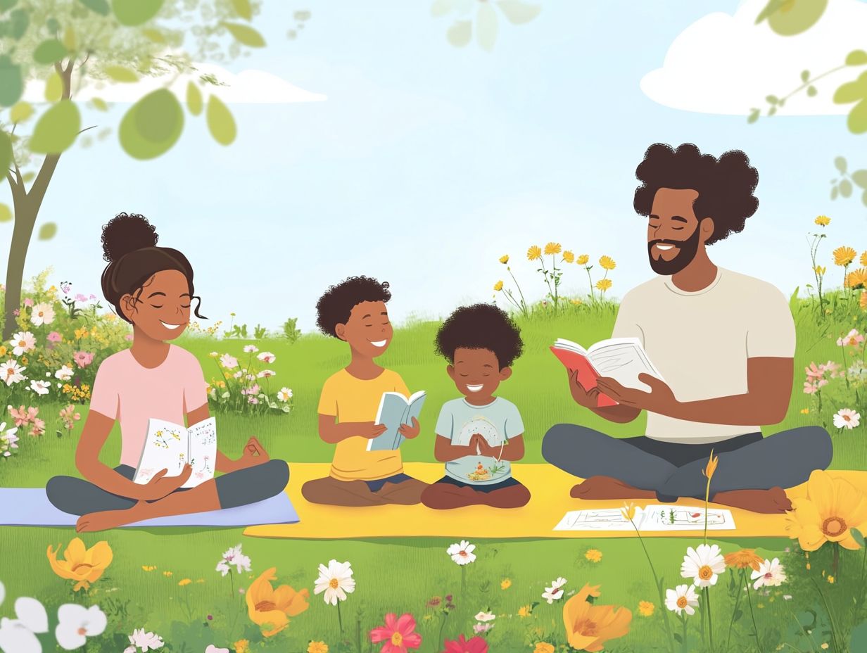 Families practicing mindfulness together can face challenges that affect their experience.