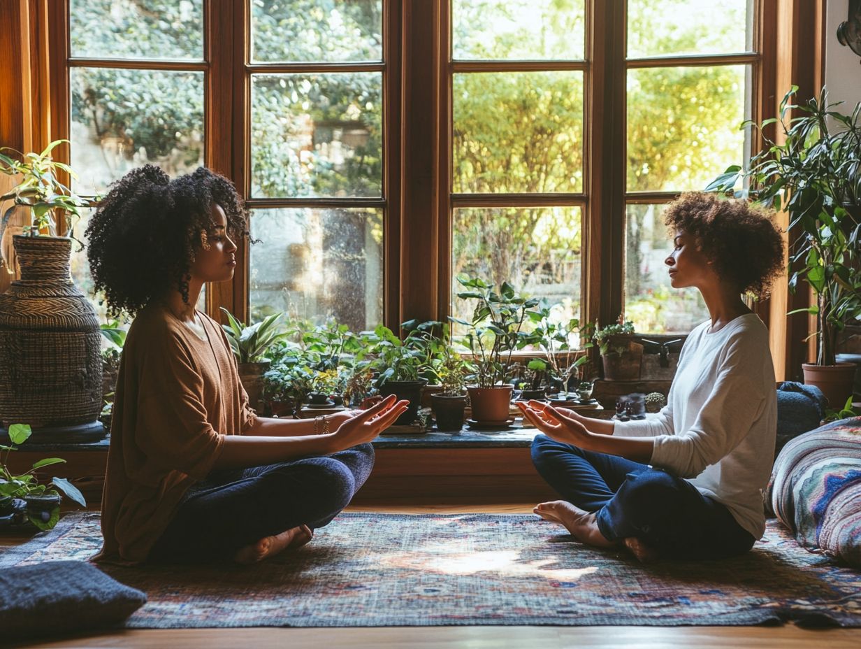 Visual representation of key takeaways on mindfulness techniques for effective communication.