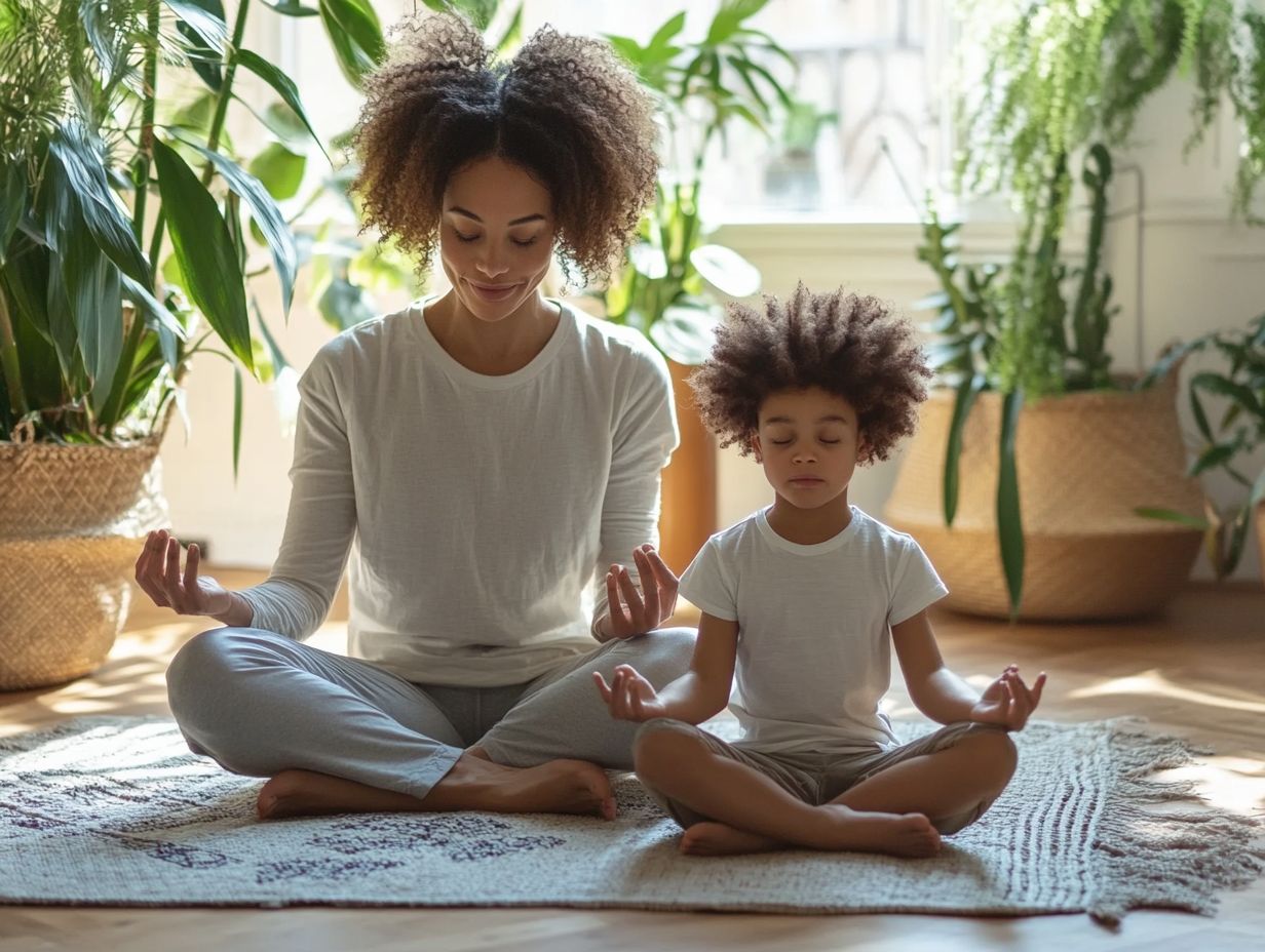 Image illustrating mindfulness techniques for handling tantrums