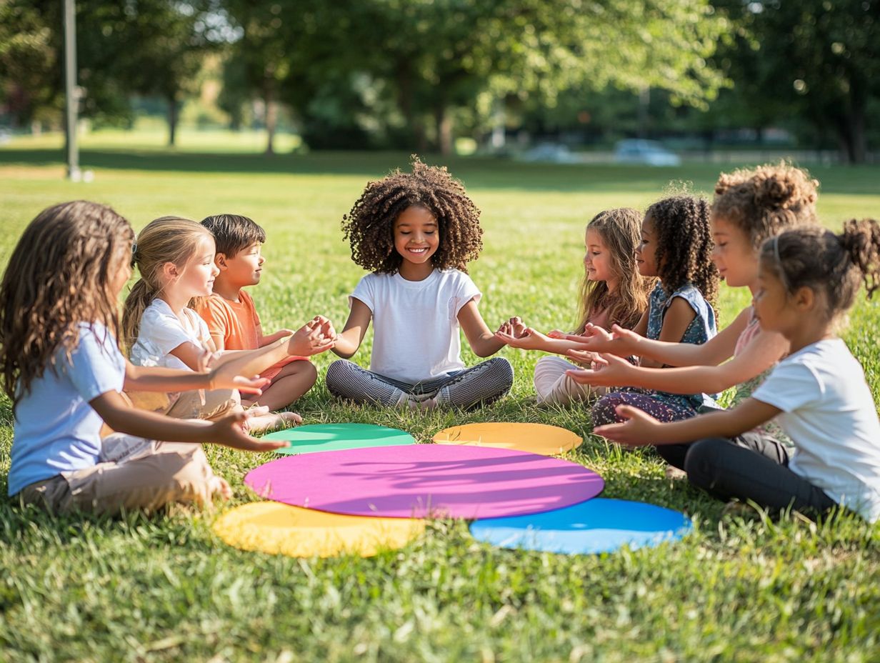 A child practicing mindfulness techniques to increase focus and attention