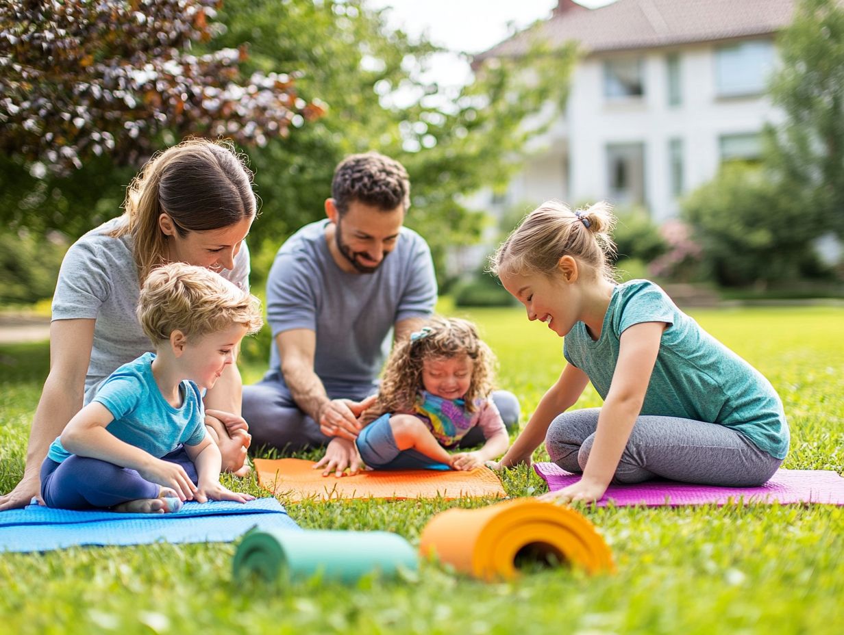 Playful mindfulness exercises for families