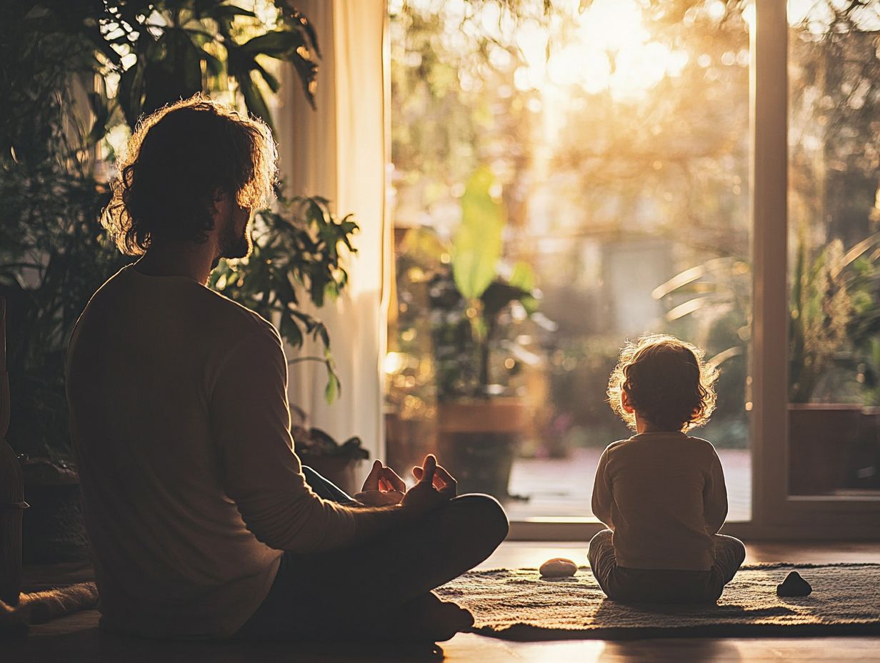 A serene space for mindful breathing, enhancing communication with children and teens