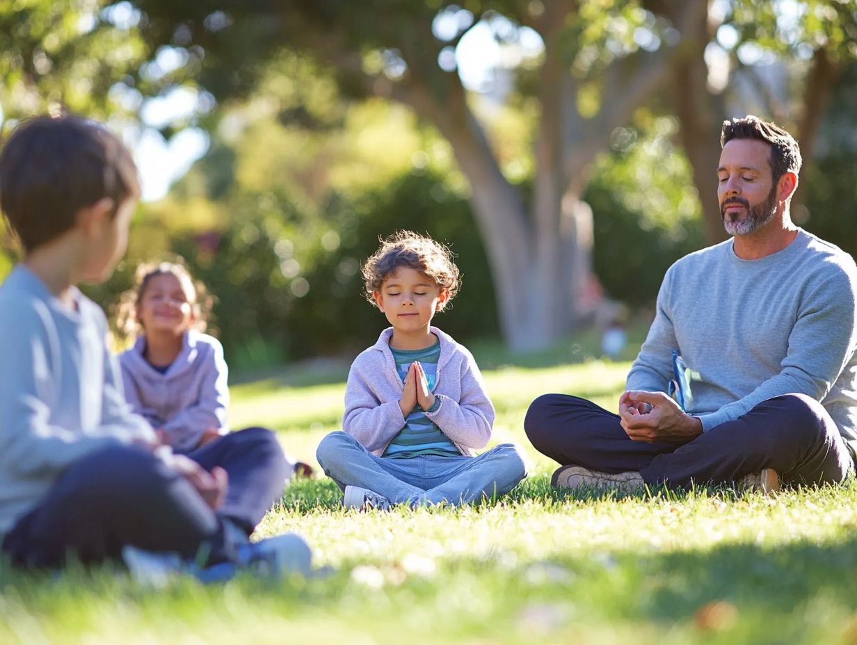 A visual representation of increased patience and empathy in parenting