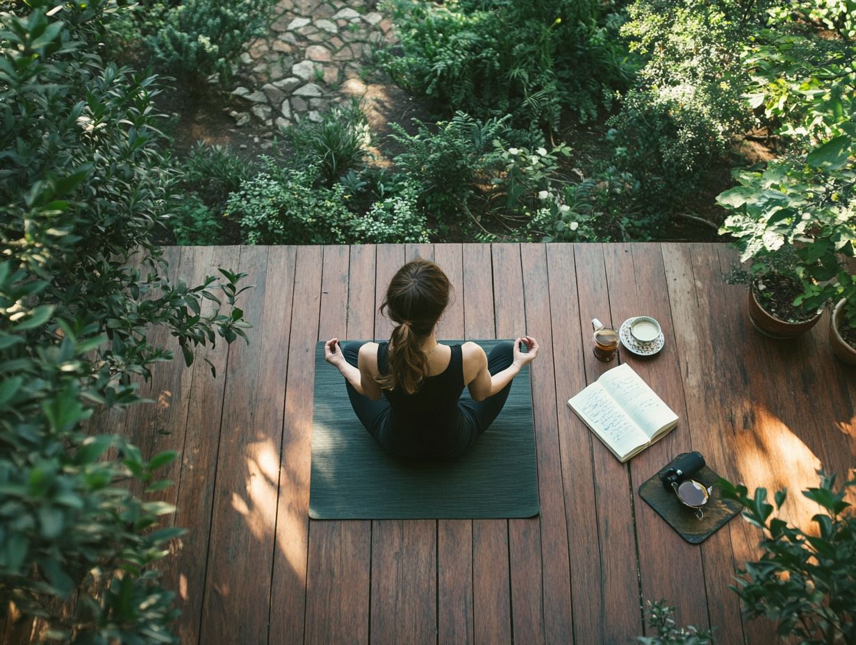 Incorporate mindful activities like yoga and meditation for a balanced morning routine